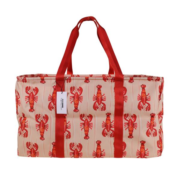 🦞 Host Pick 🦞Vera Bradley Large Collapsible Storage Car Tote - Lobster Clause - Picture 3 of 6